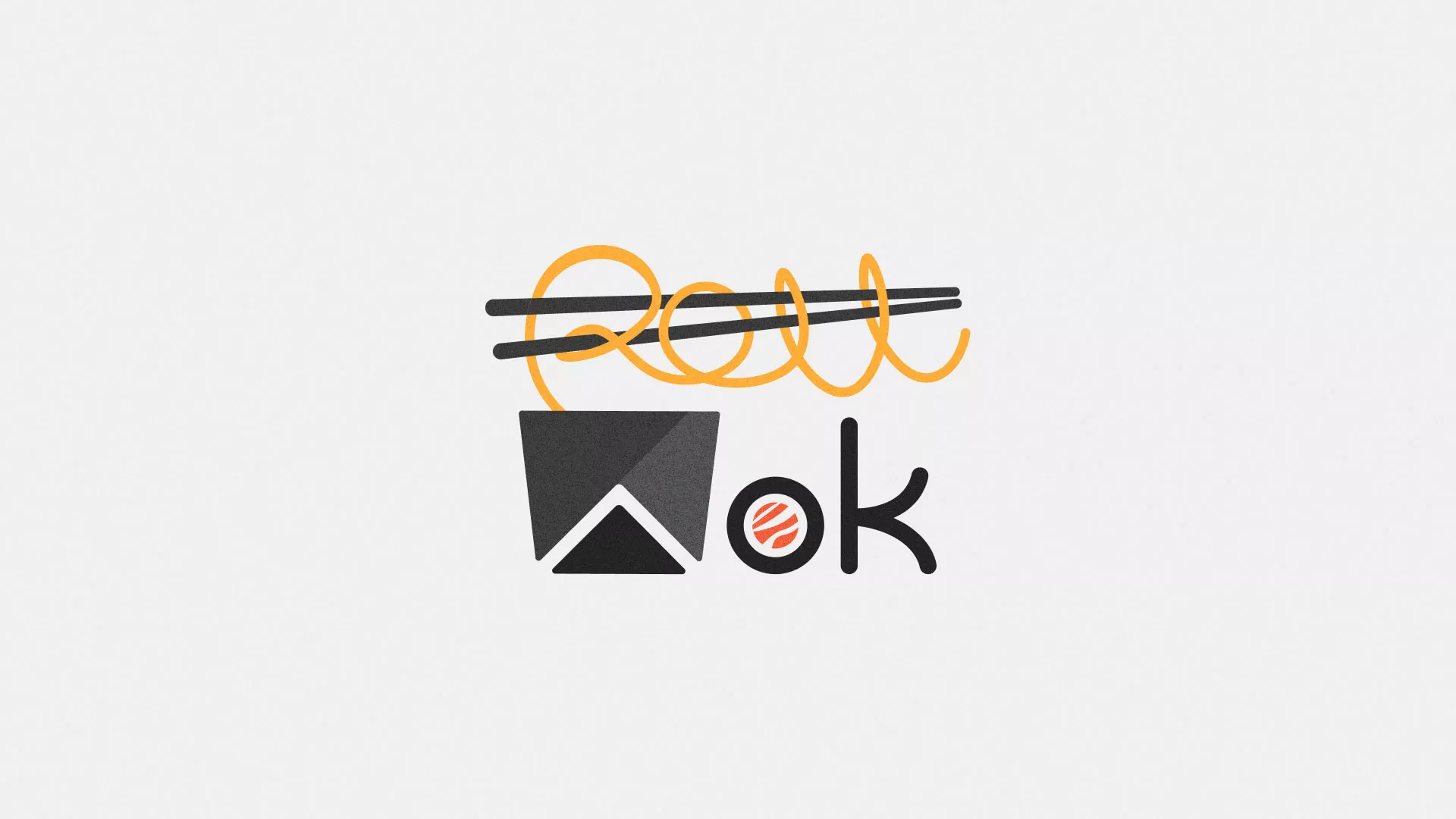 Разработка логотипа в Саранске для суши-бара «Roll Wok Club» Разработка логотипа в Саранске для суши-бара «Roll Wok Club»